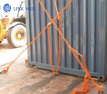 Set Cargo Lashing Chain + Tension Lever (13 mm) | 2 Sets