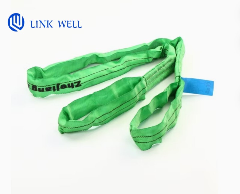 Green Flat Webbing Sling